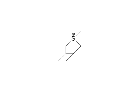 1,cis-3,cis-4-Trimethyl-tetrahydrothiophenium cation