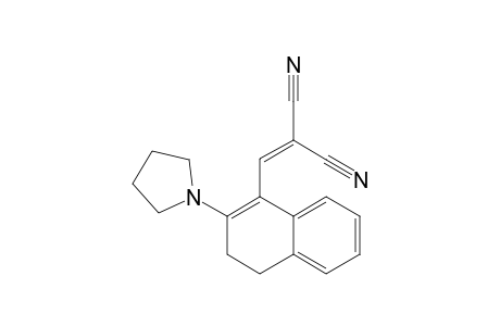 [[2-(1-PYRROLIDINYL)-3,4-DIHYDRO-1-NAPHTHALENYL]-METHYLENE]-PROPANE-DINITRILE