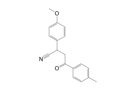 p-METHOXY-beta-(p-TOLUOYL)HYDRATROPONITRILE