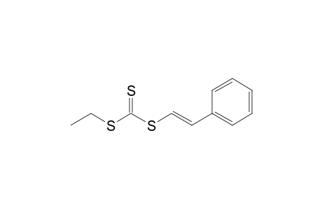 (ethylthio)-[[(E)-2-phenylethenyl]thio]methanethione