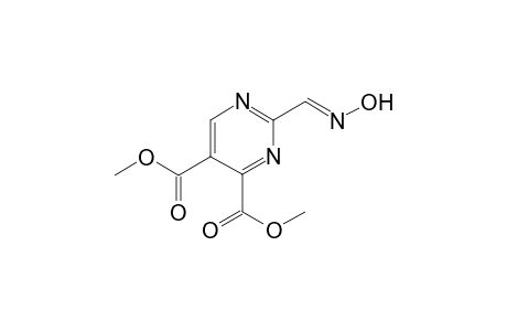 Oxime of Dimthyl 2-Formylpyrimidine4,5-dicarboxylate