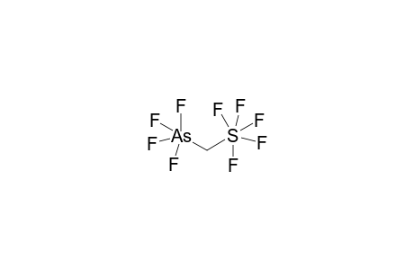 Sulfur, pentafluoro[(tetrafluoroarsoranyl)methyl]-, (OC-6-21)-