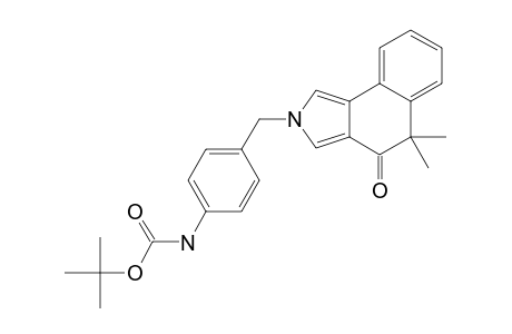 TERT.-BUTYL-[4-[(5,5-DIMETHYL-4-OXO-4,5-DIHYDRO-2H-BENZO-[E]-ISOINDOL-2-YL)-METHYL]-PHENYL]-CARBAMATE