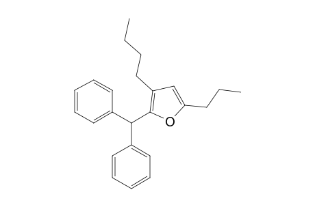 2-(DIPHENYLMETHYL)-3-N-BUTYL-5-N-PROPYLFURAN