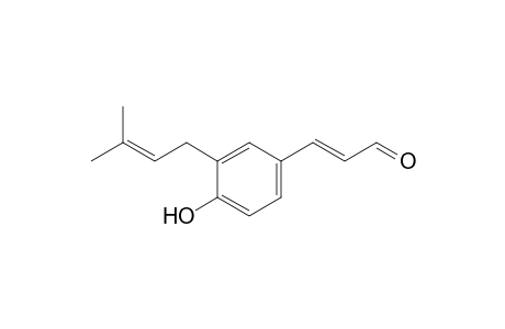 3-[4-HYDROXY-3-(3-METHYL-2-BUTENYL)-PHENYL]-2-(E)-PROPENAL