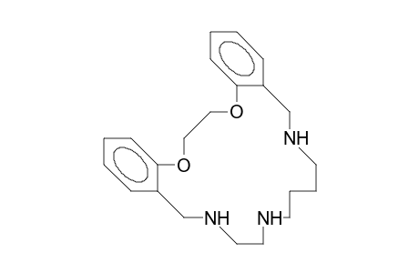 1,12,17-Triaza-3,4:9,10-dibenzo-5,8-dioxa-cyclononadecane