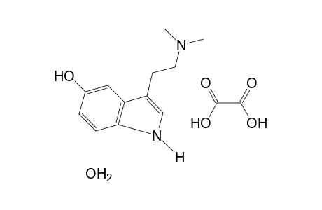 3-[2-(DIMETHYLAMINO)ETHYL]INDOL-5-OL, OXALATE, (1:1) (SALT), HYDRATE