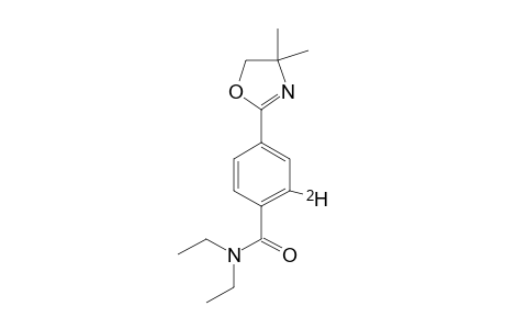 4-(4,5-DIHYDRO-4,4-DIMETHYL-2-OXAZOLYL)-2-DEUTERO-N,N-DIETHYLBENZAMIDE