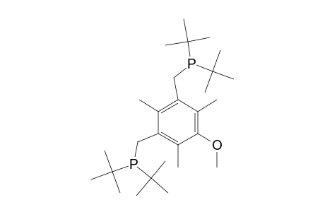 #1B;DTBPA;3,5-BIS-[(DI-TERT.-BUTYLPHOSPHINO)-METHYL]-2,4,6-TRIMETHYLANISOLE;1,3-BIS-[(DI-TERT.-BUTYLPHOSPHINO)-METHYL]-2,4,6-TRIMETHYL-5-METHOXYBENZENE