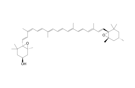 (9Z,3S,5S,6R,3'S,5'S,6'R)-5,6:5',6'-Diepoxy-5,6,5',6'-tetrahydro-beta,beta-carotene-3,3'-diol