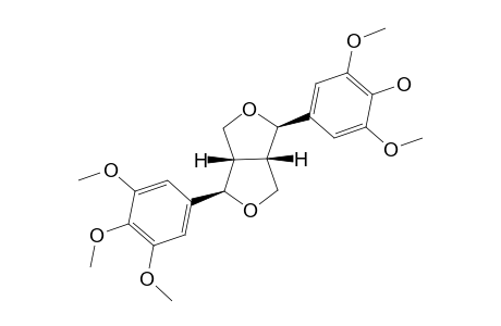 (-)-(7-R,7'-R,8-S,8'-S)-4'-HYDROXY-3,3',4,5,5'-PENTAMETHOXY-7,9':7',9-DIEPOXYLIGNANE