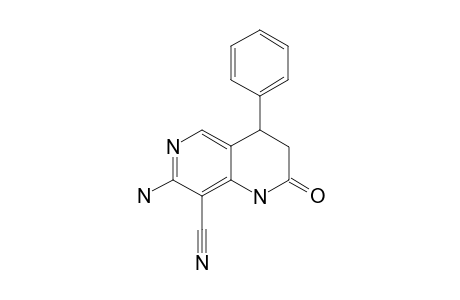 7-Amino-8-cyano-3,4-dihydro-4-phenyl-1,6-naphthyridin-2(1H)-one