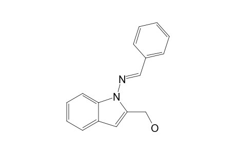 1-Benzylideneamino-2-hydroxymethylindole