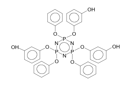 TRIPHENOXYTRIS(3-HYDROXYPHENOXY)CYCLOTRIPHOSPHAZENE