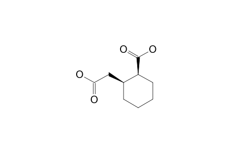 (2-CARBOXYCYCLOHEXYL)-ACETIC_ACID;CIS;MAJOR_ISOMER