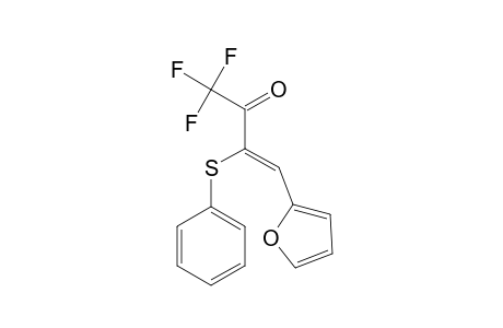 (Z)-1,1,1-TRIFLUORO-4-(2-FURYL)-3-(PHENYLTHIO)-BUT-3-EN-2-ONE