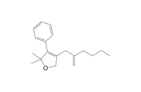 3-(2-butylallyl)-5,5-dimethyl-4-phenyl-2H-furan