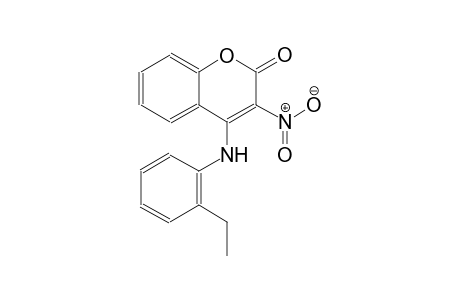 4-(2-ethylanilino)-3-nitro-2H-chromen-2-one