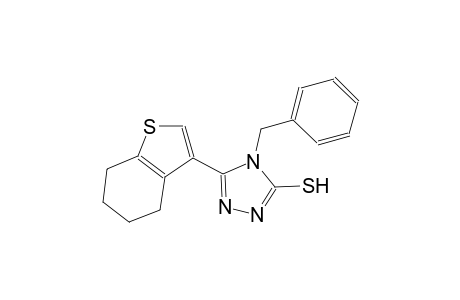 4-benzyl-5-(4,5,6,7-tetrahydro-1-benzothien-3-yl)-4H-1,2,4-triazole-3-thiol