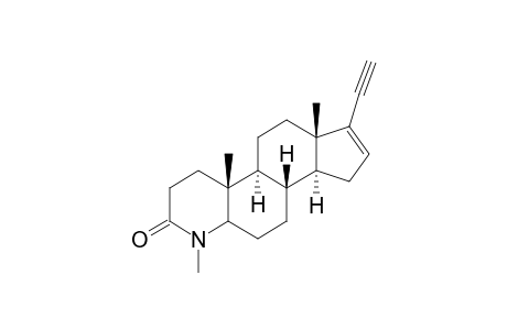 4-METHYL-4-AZA-PREGNA-16-EN-20-YN-3-ONE