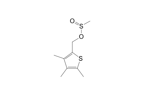 FOETITHIOPHENE-B;3,4,5-TRIMETHYL-2-(METHYLSULFINYLOXYMETHYL)-THIOPHENE