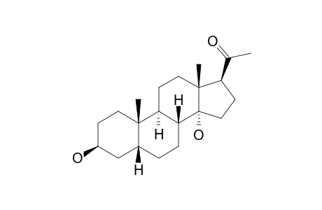 3-BETA,14-ALPHA-DIHYDROXY-5-BETA-PREGNANE-20-ONE