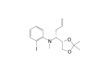 N-[(R)-1-[(S)-2,2-DIMETHYL-1,3-DIOXOLAN-4-YL]-BUT-3-EN-1-YL]-2-IODO-N-METHYL-ANILINE