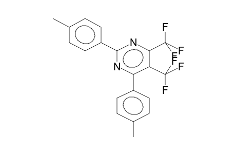 4,5-BIS(TRIFLUOROMETHYL)-2,6-BIS(PARA-TOLYL)PYRIMIDINE