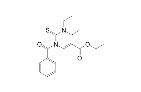 (E)-ETHYL-3-[[BENZOYL-(DIETHYLAMINO)-CARBOTHIOYL]-AMINO]-2-PROPENOATE