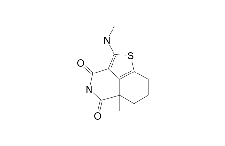 5A-METHYL-2-METHYLAMINO-3,4,5A,6,7,8A-HEXAHYDRO-5-H-THIENO-[4,3,2-D,E]-ISOQUINOLINE-3,5-DIONE