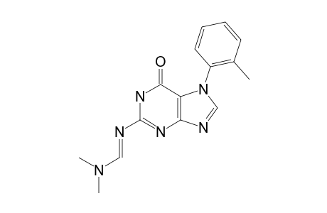 N(2)-[(DIMETHYLAMINO)-METHYLENE]-7-(2-METHYLPHENYL)-GUANINE