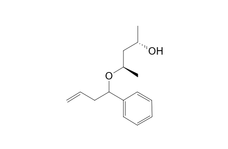 rei-(4(R,S)-1'R,3'S)-4-(3'-Hydroxy-1'-methylbutoxy)-4-phenyl-1-butene