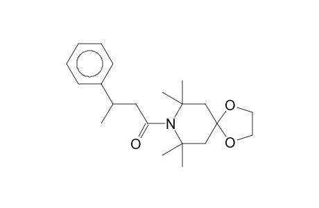 1,4-Dioxa-8-azaspiro[4.5]decane, 8-(3-phenylbutanoyl)-7,7,9,9-tetramethyl-