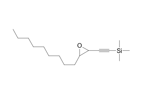 3-Nonyl-2-[(trimethylsilyl)ethynyl]oxirane