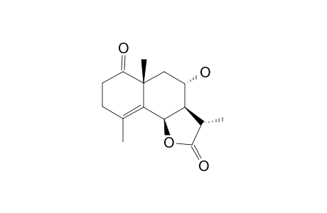 8-ALPHA-HYDROXYEUDESM-1-OXO-4-EN-6-BETA,11-BETA-H-12,6-OLIDE