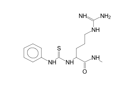 N(ALPHA)-PHENYLTHIOCARBAMOYL-N-METHYLARGININAMIDE