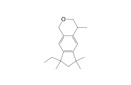 8-Ethyl-4,6,6,8-tetramethyl-3,4,6,7-tetrahydro-1h-cyclopenta(g)-2-benzopyran