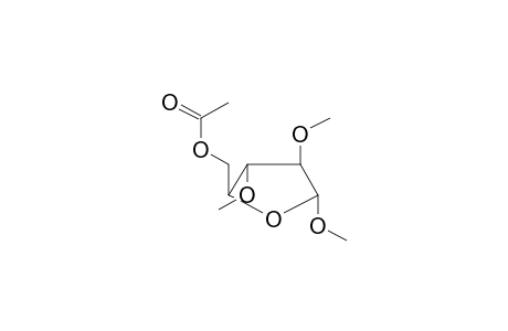 METHYL 2,3-DI-O-METHYL-5-O-ACETYL-ALPHA-L-ARABINOFURANOSIDE