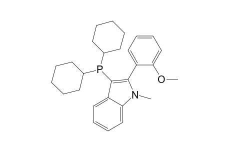 3-(Dicyclohexylphosphino)-2-(2-methoxyphenyl)-1-methyl-1H-indole