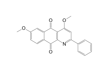 4,7-DIMETHOXY-2-PHENYL-BENZO-[G]-QUINOLINE-5,10-DIONE