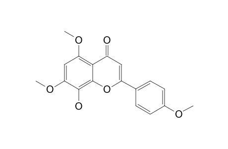 8-HYDROXY-5,7,4'-TRIMETHOXYFLAVONE