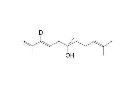 (E)-3-DEUTERO-2,6,10-TRIMETHYL-1,3,9-UNDECATRIEN-6-OL