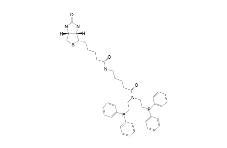 BIOT-3-(4)-1;6-(2-OXO-HEXAHYDROTHIENO-[3,4-D]-IMIDAZOL-4-YL)-HEXANOIC-ACID-[3-[BIS-(2-DIPHENYLPHOSPHANYL-ETHYL)-CARBAMOYL]-BUTYL]-AMIDE