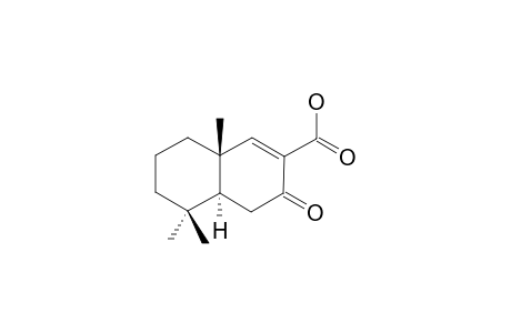 NEBULARIC-ACID-A;11-NOR-7-OXO-DRIMEN-8-OIC-ACID