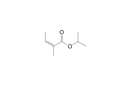 2-BUTENOIC ACID, 2-METHYL-, 1-METHYLETHYL ESTER, (Z)-