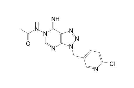 6-Acetoamido-3-[(6-chloropyridin-3-yl)methyl]-6,7-dihydro-3H-1,2,3-triazolo[4,5-d]pyrimidin-7-imine