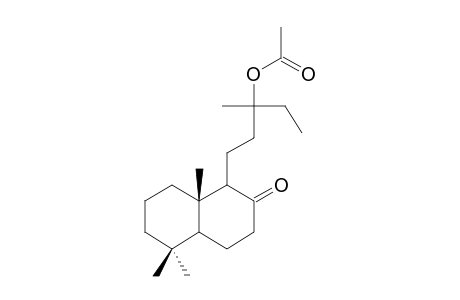 13-ACETOXY-17-NORLABDAN-8-ONE