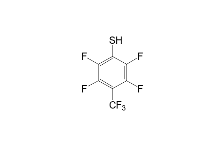 2,3,5,6-Tetrafluoro-4-(trifluoromethyl)benzenethiol