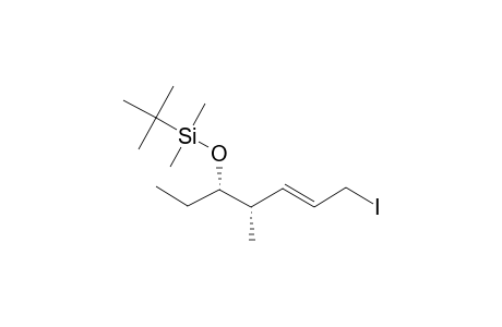 [(5E),3S,4S]-3-[[TERT.-BUTYL-(DIMETHYL)-SILYL]-OXY]-7-IODO-4-METHYL-HEPT-5-ENE