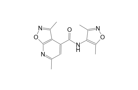 isoxazolo[5,4-b]pyridine-4-carboxamide, N-(3,5-dimethyl-4-isoxazolyl)-3,6-dimethyl-